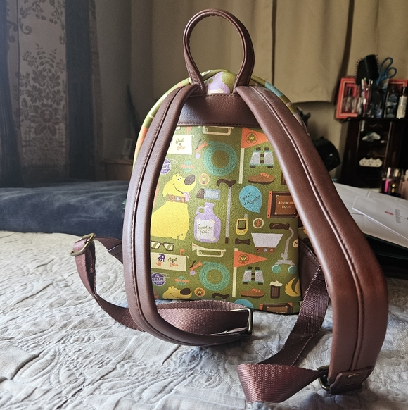 Loungefly Pixar Colorful Adventure Backpack - Picture 2 of 4